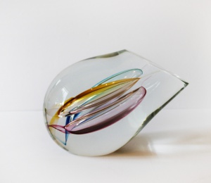 Henrik Rysz - Kristal Glas Object - Kunstwerk